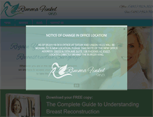 Tablet Screenshot of drfinkelmd.com